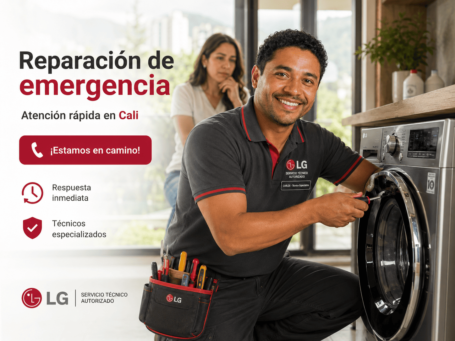 Servicio Técnico LG, Servicio puntual, eficiente y confiable para electrodomésticos. Agenda tu reparación hoy mismo.